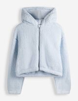Sweatvest - Teddy - Lichtblauw
