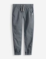 Pantaloni jogging - Buzunare patch - Albastru inchis