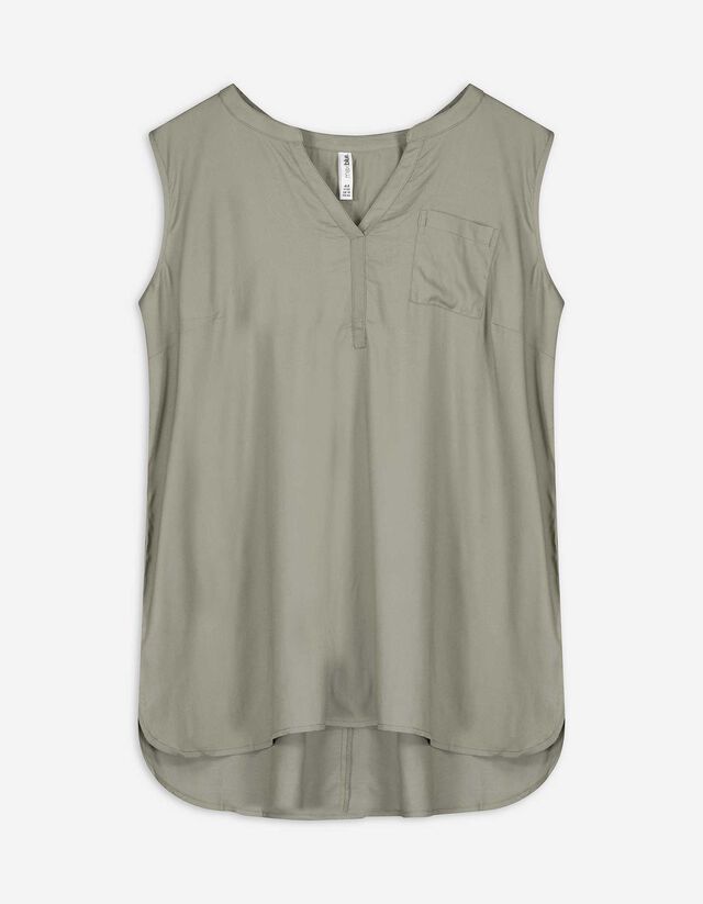 Top - Viscose - lichtgroen