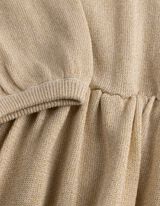 Kleid - Feinstrick - Beige