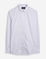 Hemd - b&uuml;gelleicht - wei&szlig;