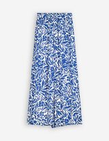 Palazzo hlače - LENZING&trade; ECOVERO&trade; - plava