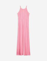 Jumpsuit - Plisseefalten - pink