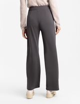 Palazzo pantalone - Elastični pojas - tamno-siva