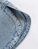 Giacca scamiciata - Oversized Fit - blu