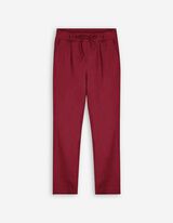 spodnie - Regular Fit - ciemny czerwony