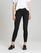 Jegginsy - Efekty prania - czarny