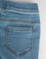 Jegginsy - Efekty prania - niebieski