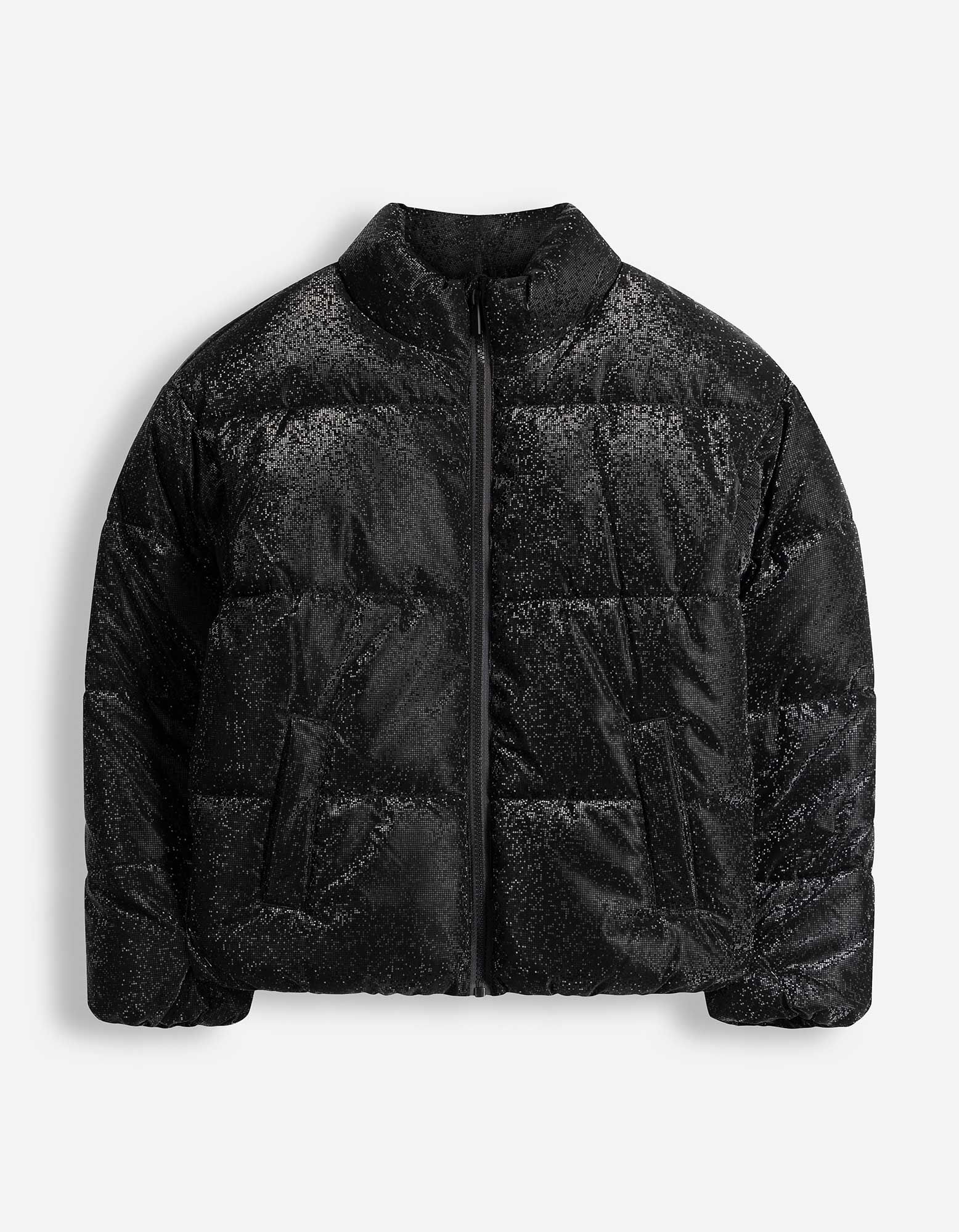 Jacke - Reflektor - Schwarz