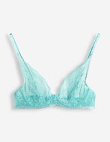 Podprsenka - Krajka - tyrkysova