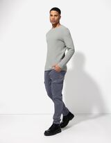 Pantaloni cargo - Tinta unita - blu scuro