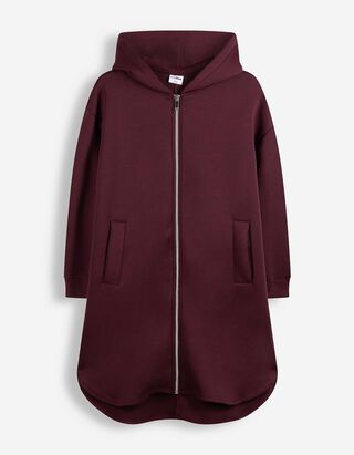 Sweatjacke - Kapuze - Lila