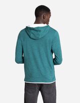 Marškinėliai ilgomis rankovėmis - Gobtuvas su įvertu raišteliu - tamsiai zalias