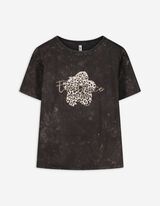 T-Shirt - Print - dunkelgrau