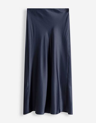 Rock - einfarbig - dunkelblau