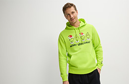 Grinch Pullover in Gr&uuml;n