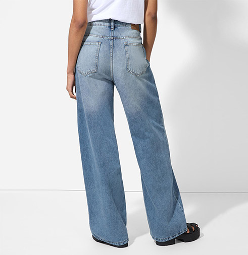 Models with jeans