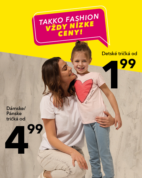 trendy tričká s dlhým rukávom pre deti už od 2,49 €