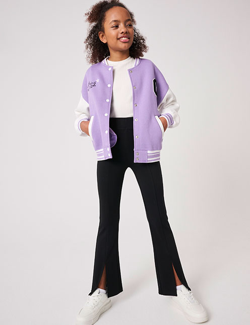 Culotte Jeanshose sehr weit geschnitten kurz knöchelfrei 