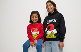 grinch pullover in schwarz und rot 