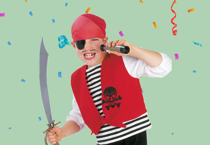 Karneval Kostüme für Kinder Piratenkostüm