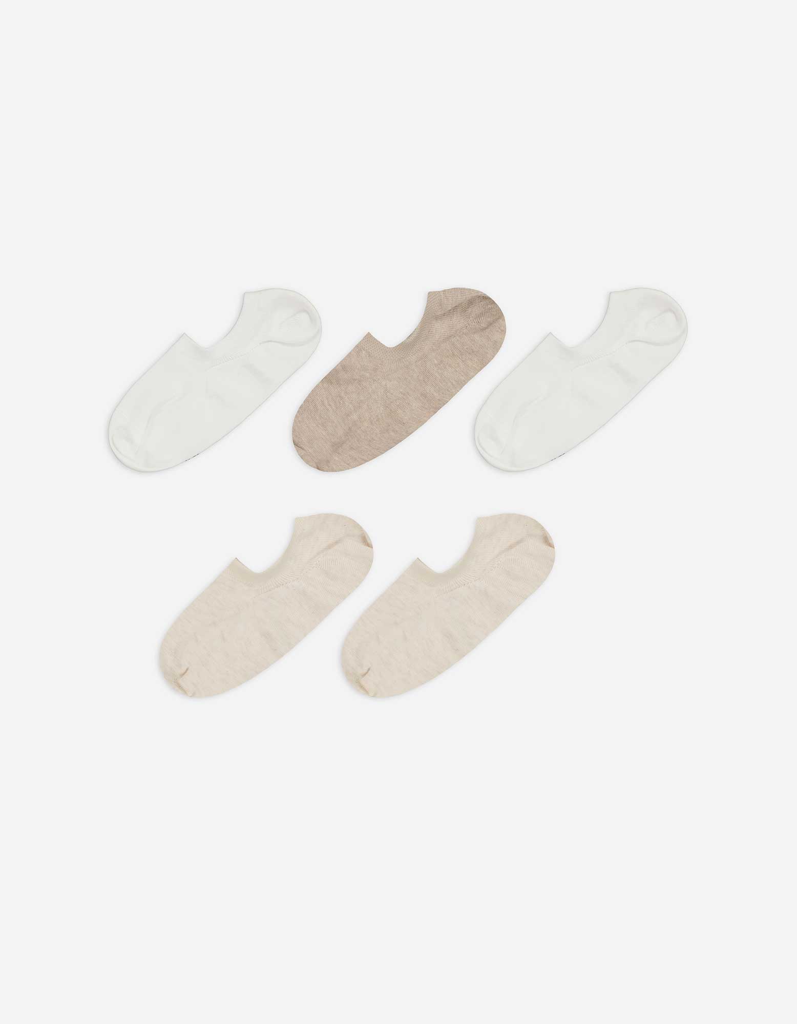 Invisble Sneakersocken - 5er-Pack