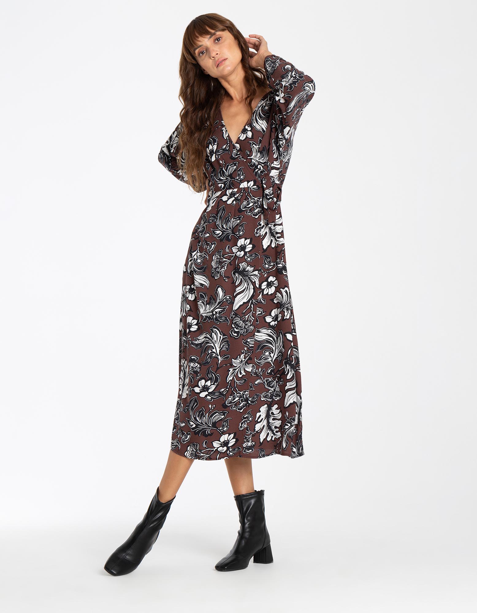 Wickelkleid takko Clearance