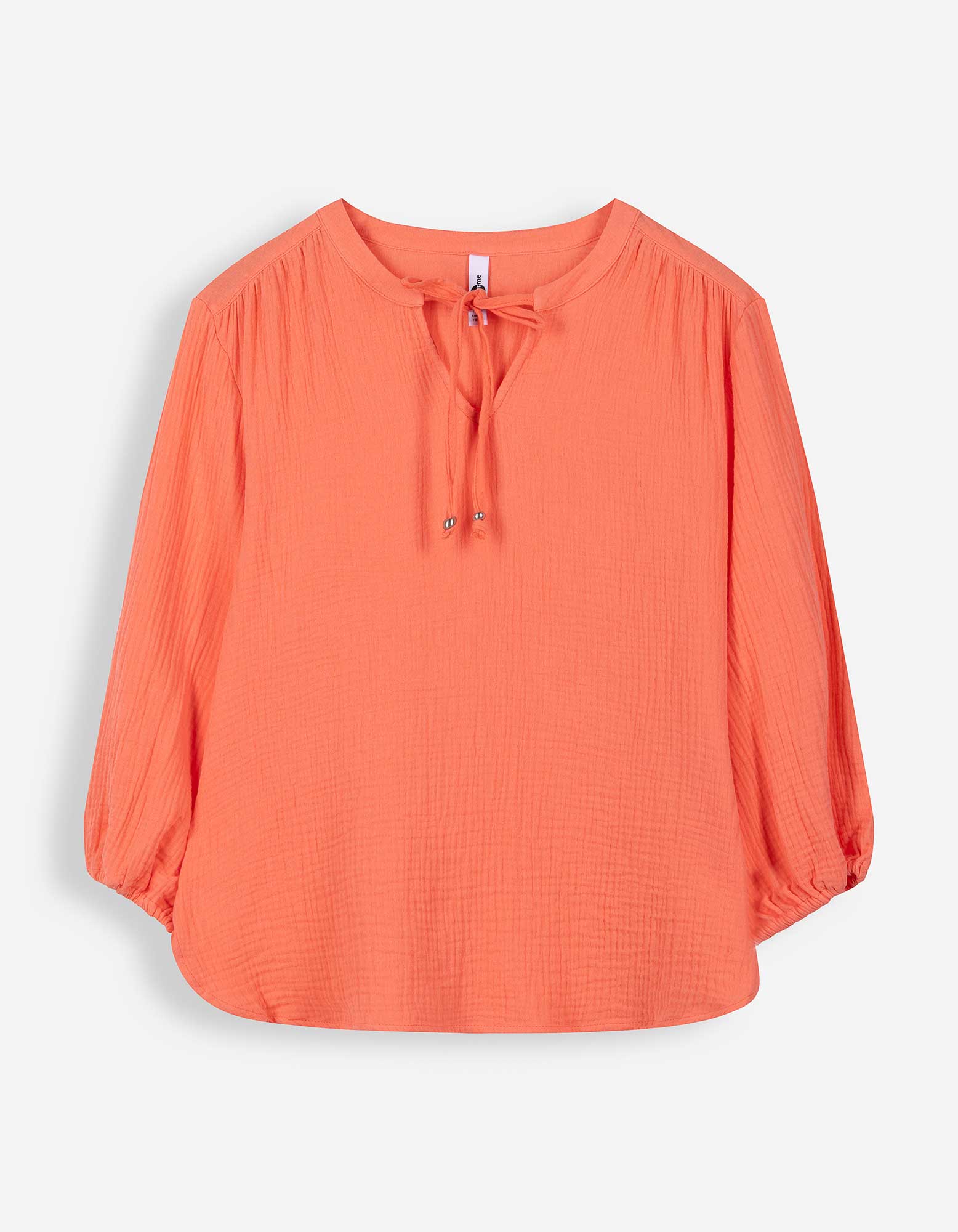 Blouse - Mousseline - Oranje