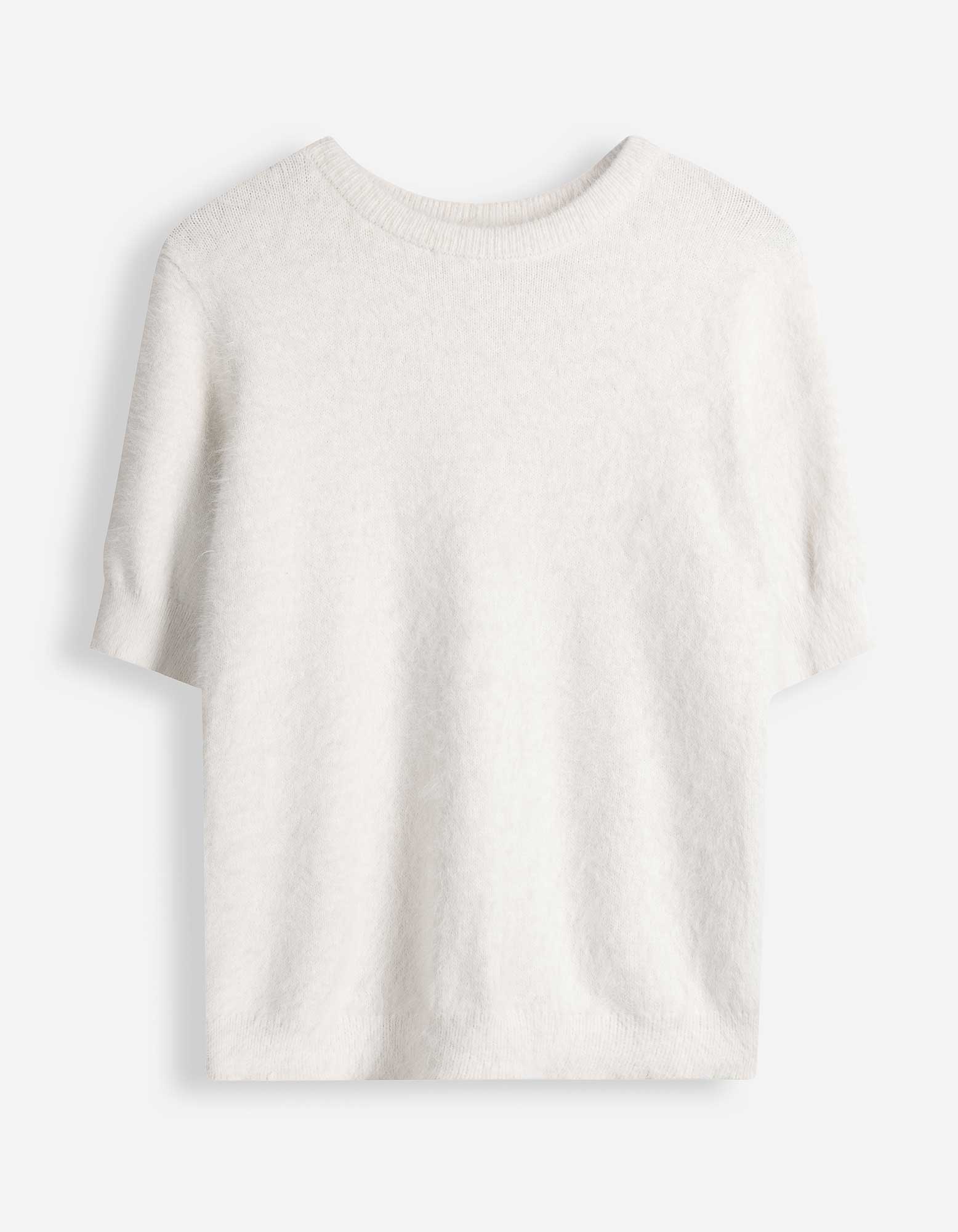 Trui - Korte mouwen - Off-White