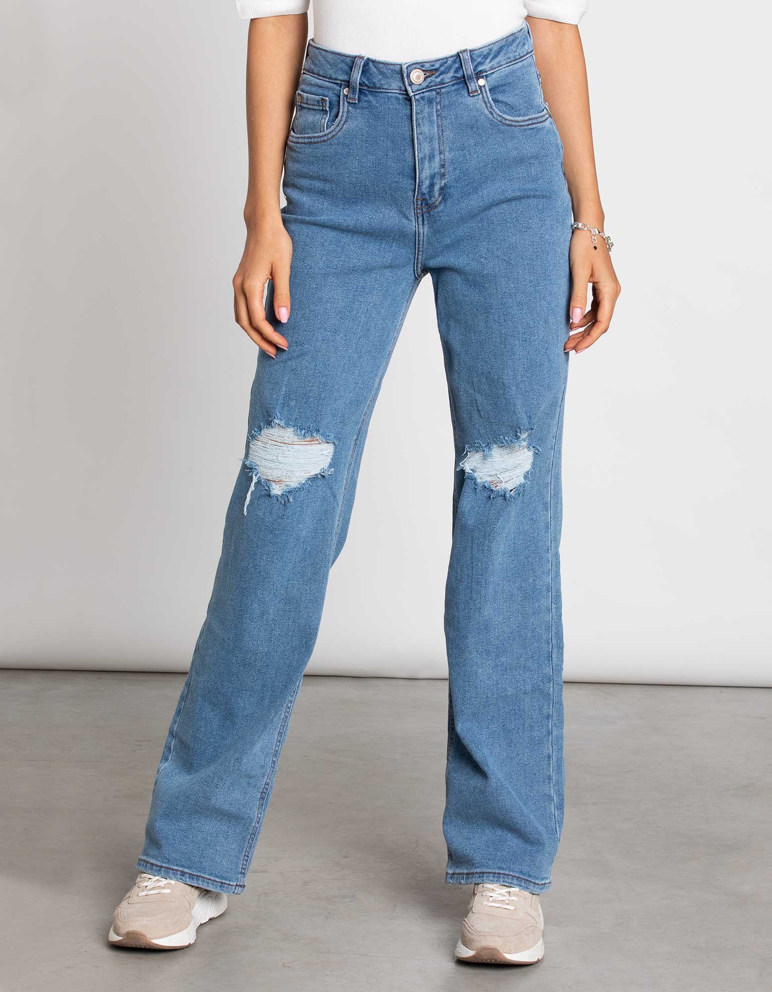 Damen Jeans - Wide Fit - Takko Fashion