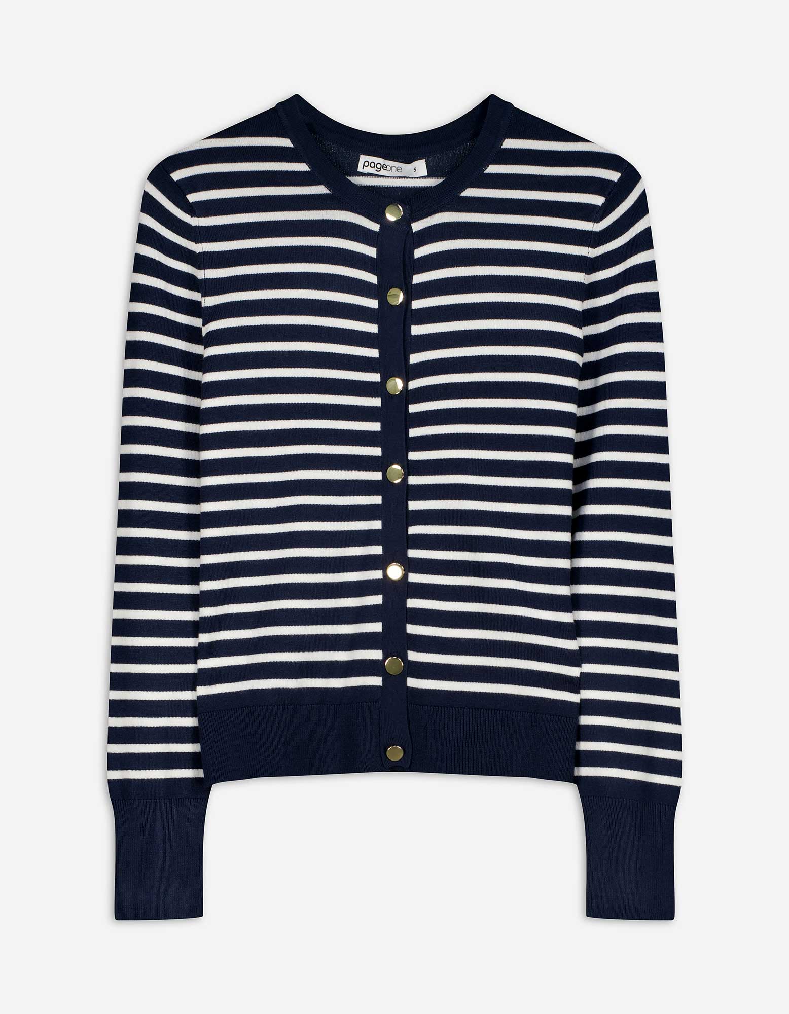 Strickjacke - Viskose-Mix - dunkelblau