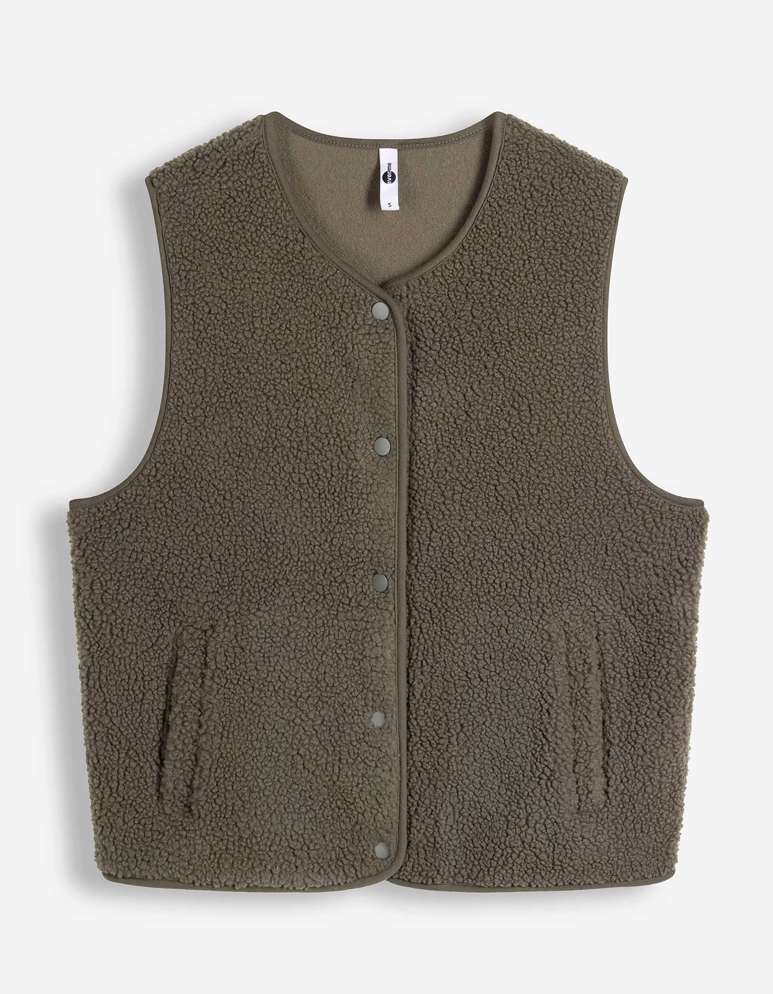 Teddy vest - Teddy - groen