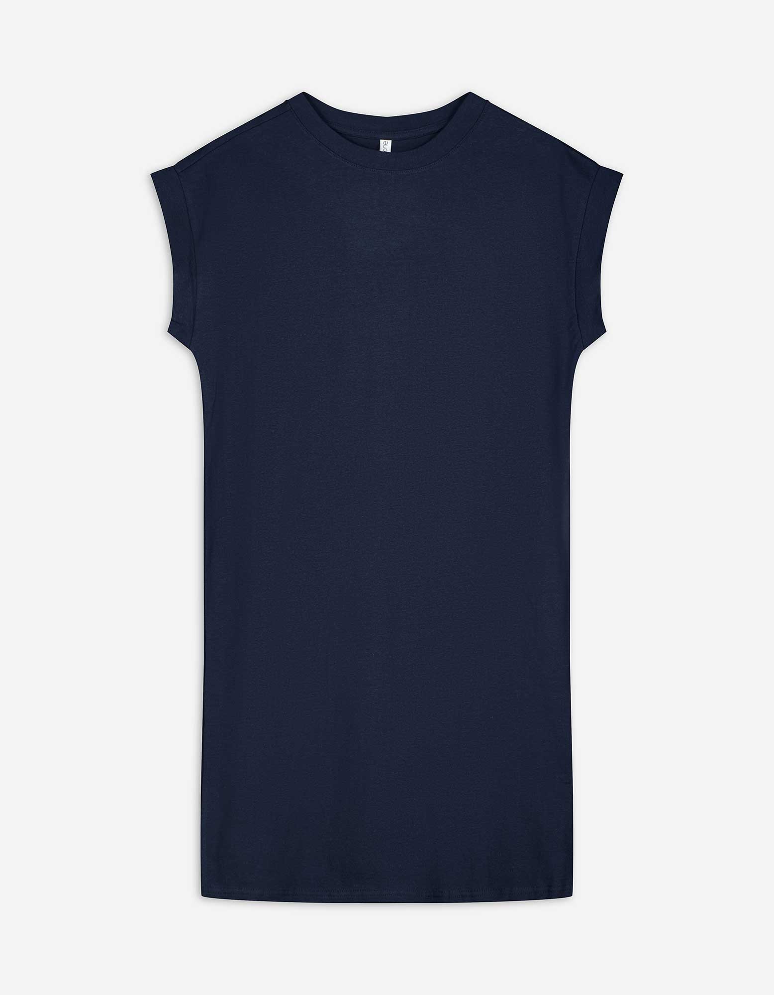Kleid - Knielang - dunkelblau
