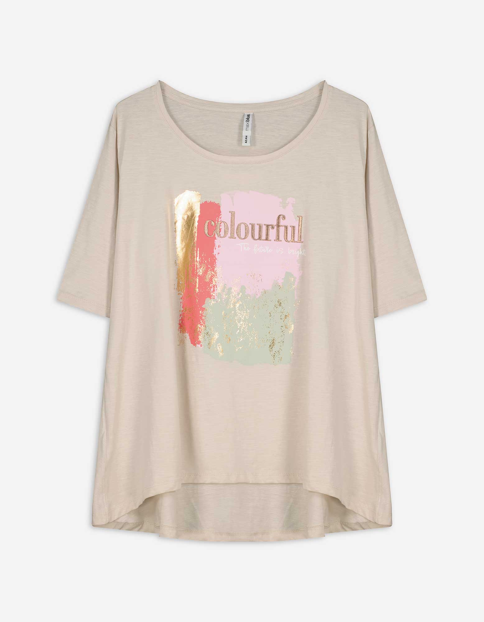 T-Shirt - Regular Fit - weiß