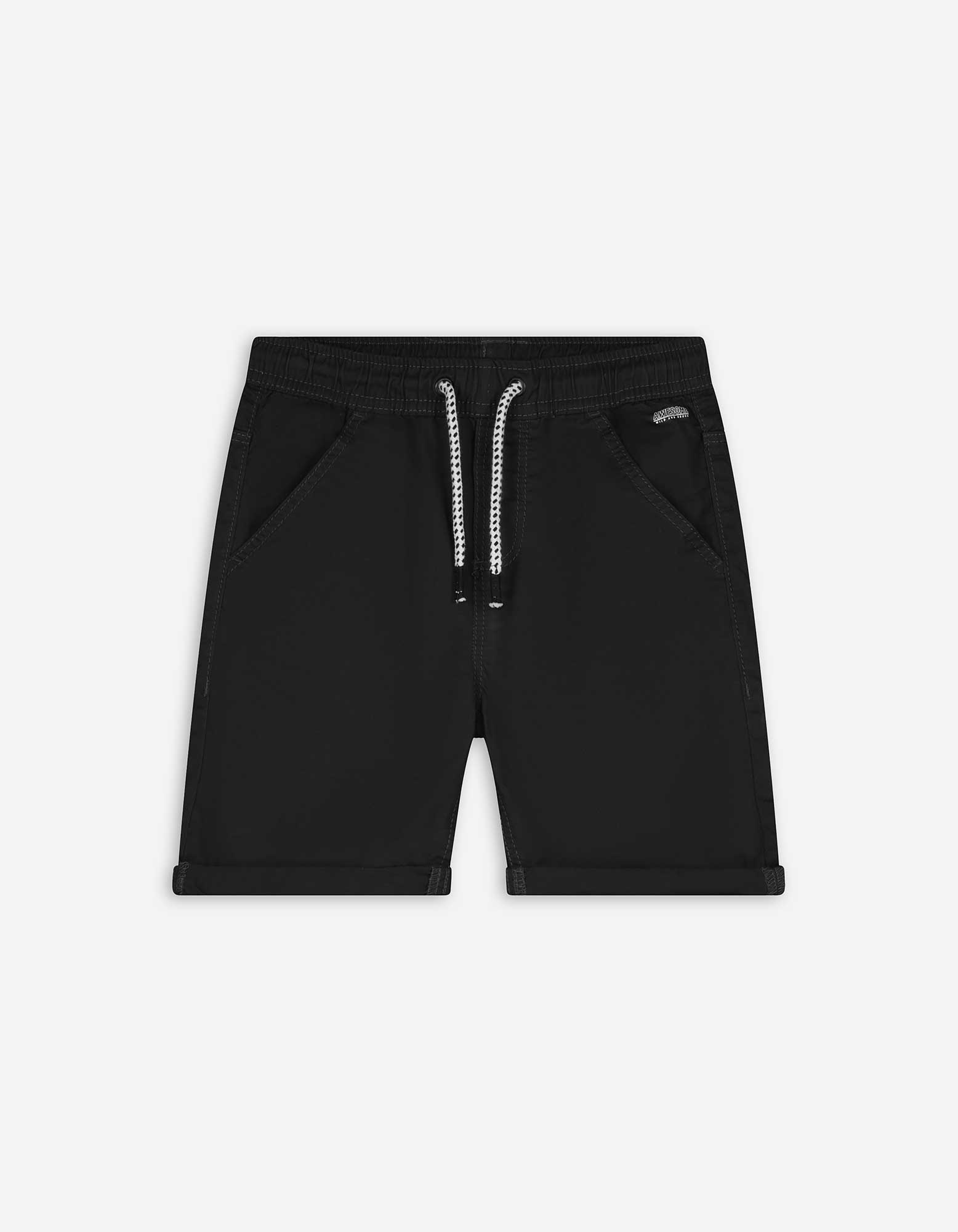Shorts - Elastischer Bund - dunkelgrau
