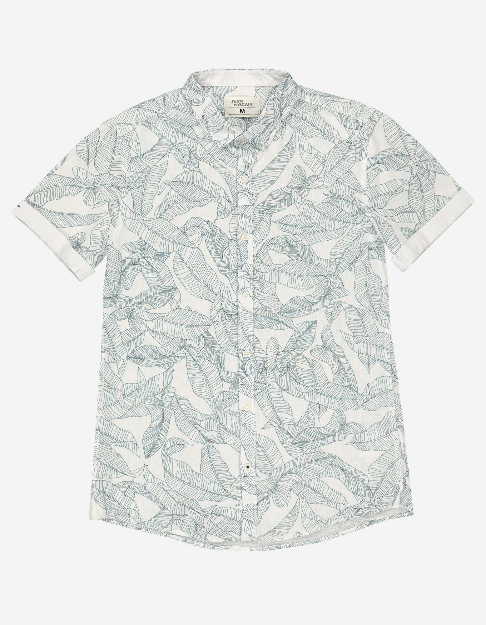 Herren Hemd Florales Muster Takko Fashion