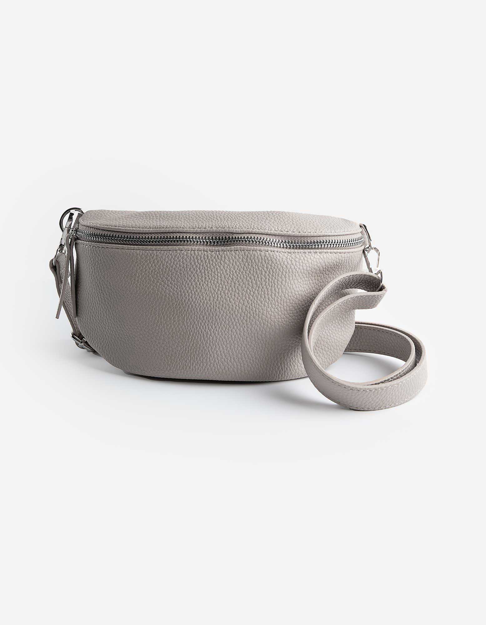 Bauchtasche - Lederoptik - grün