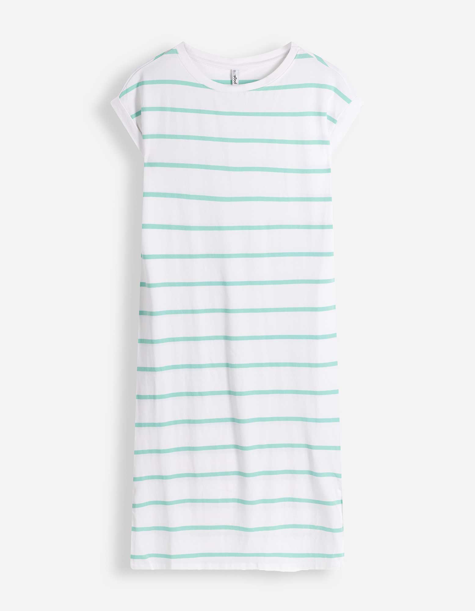 Jurk - Strepen - Off-White
