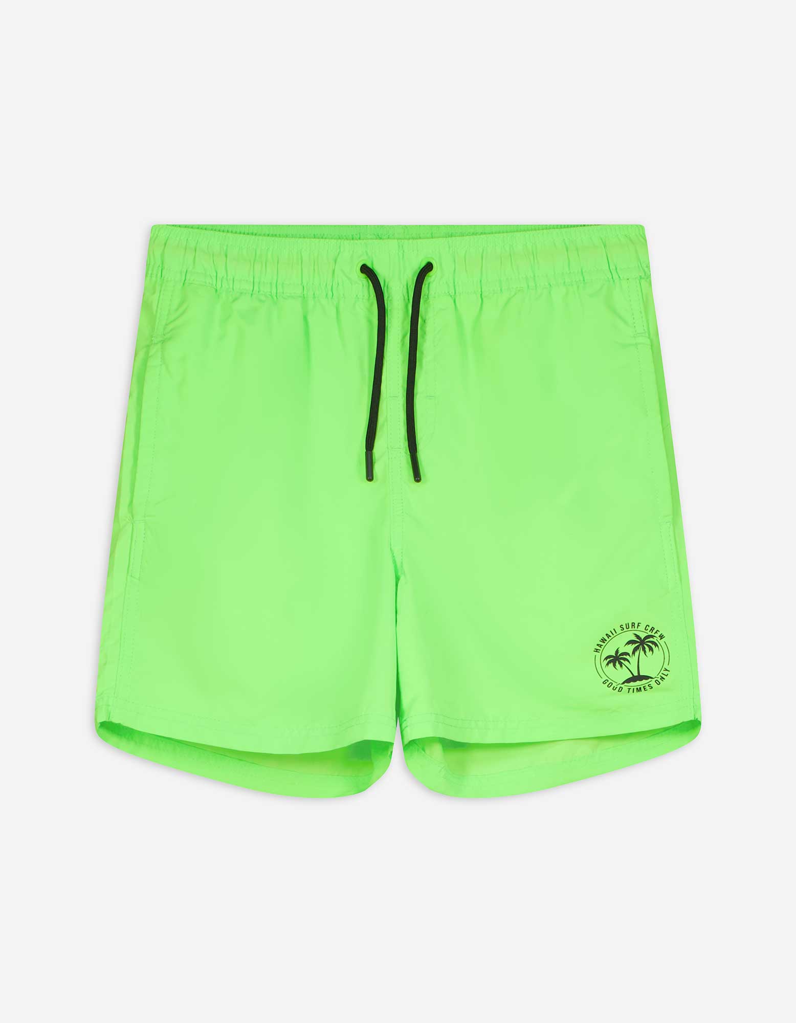 Badehose - Schriftzug - grün