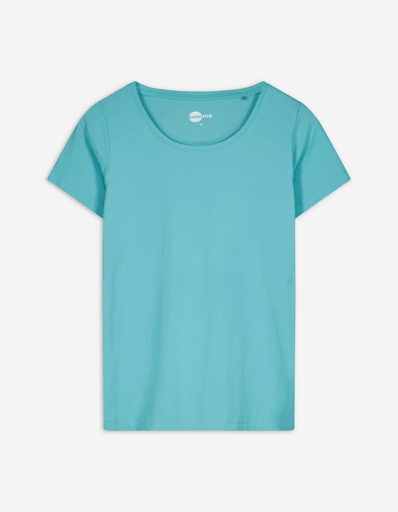 T-Shirt - Stretchanteil - türkis