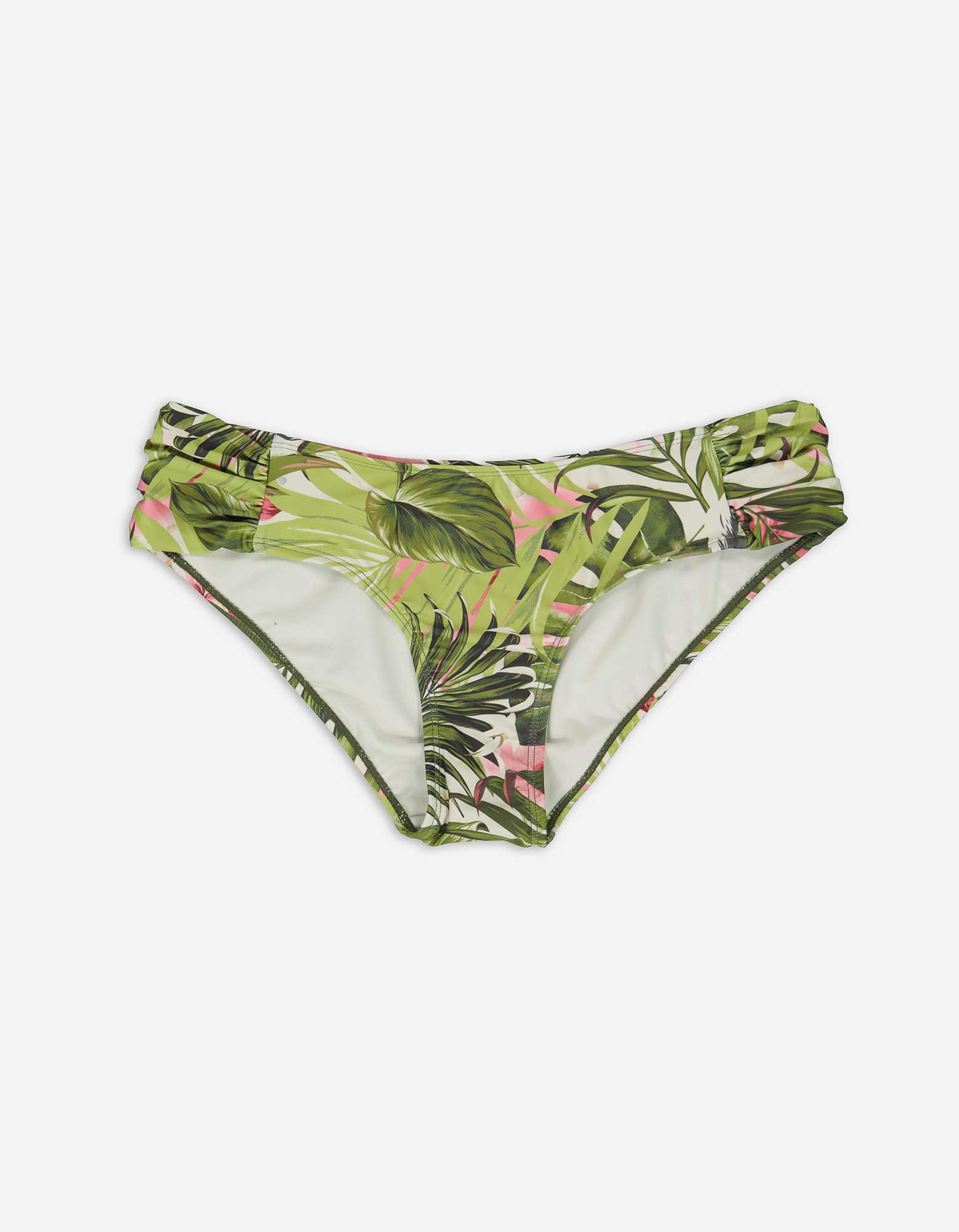 Bikinislip - Allover-Print - hellgrün