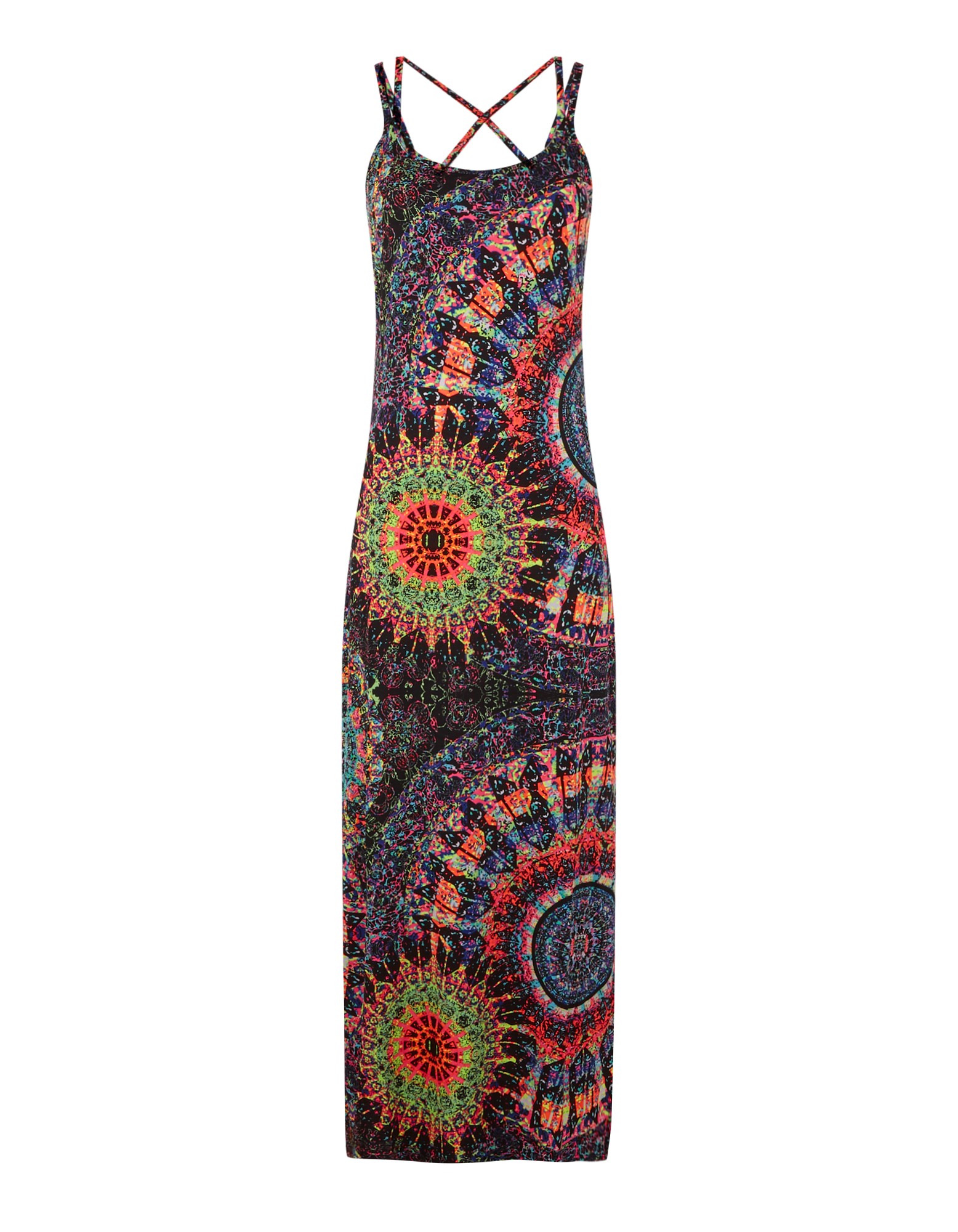 Damen Maxikleid Ruckenausschnitt Takko Fashion 