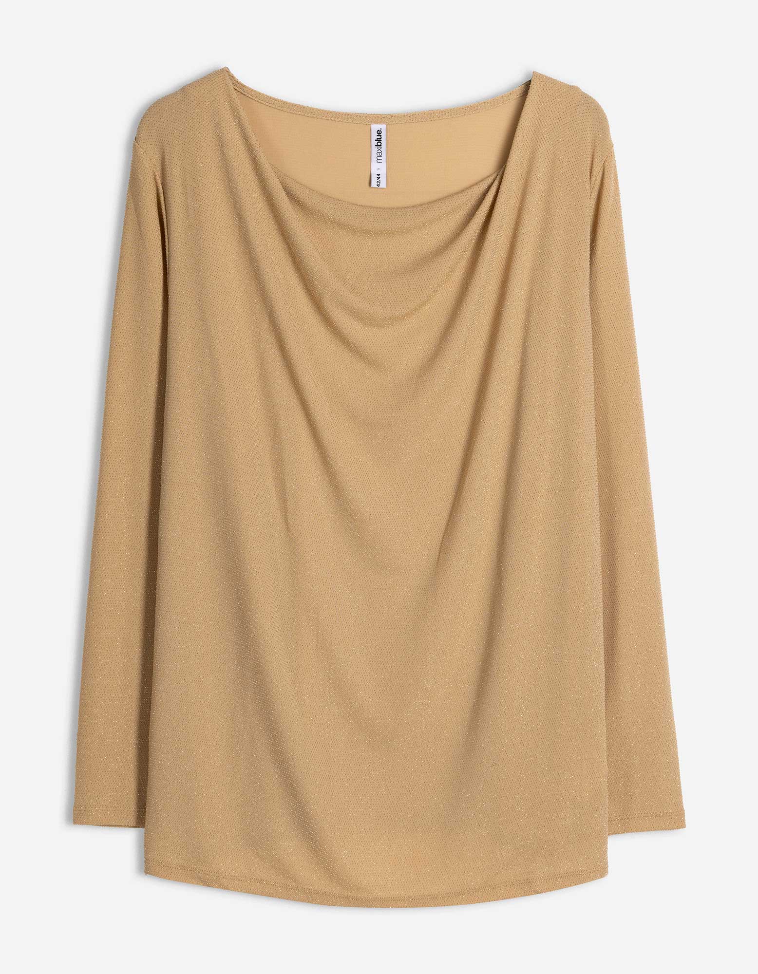 Shirt - Lurex - Beige