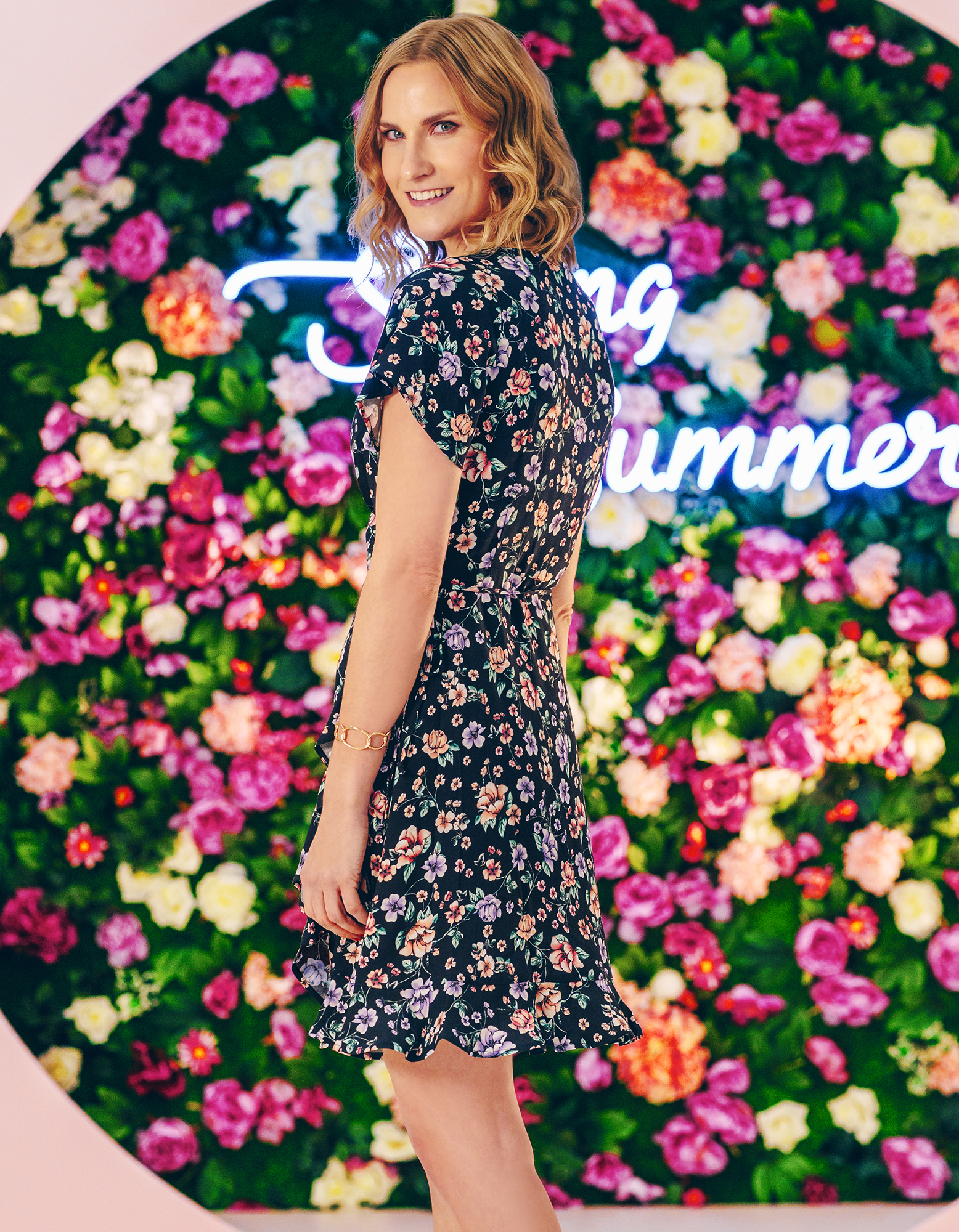 Damen Kleid Aus Viskose Takko Fashion