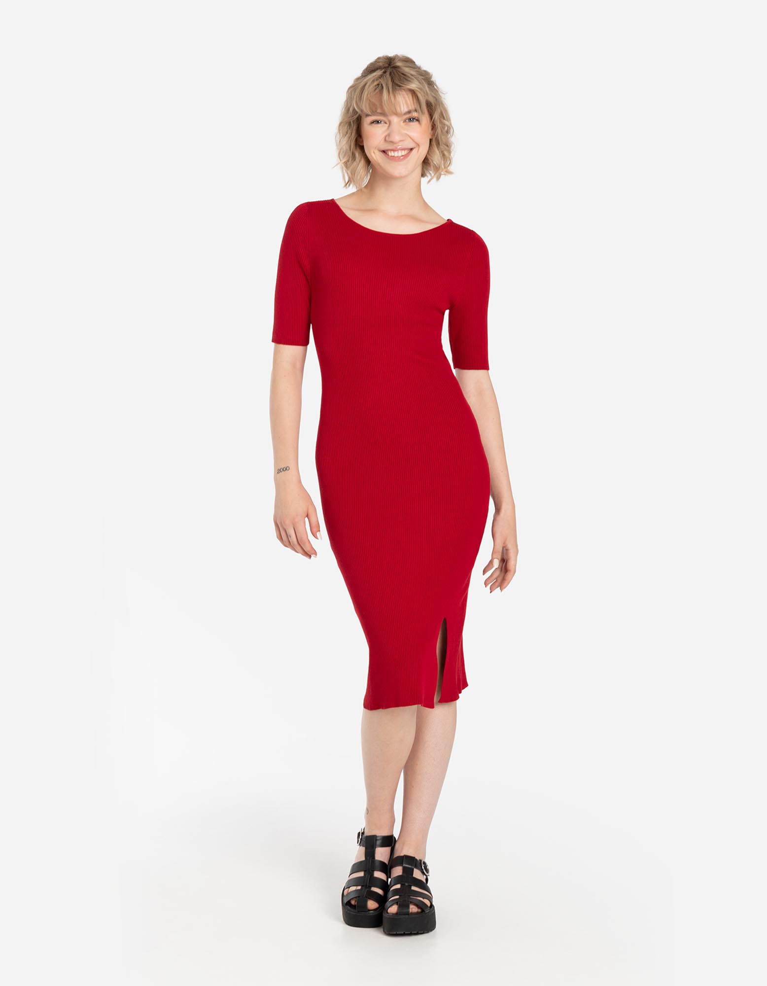 Robe pull Robe moulante Takko Fashion