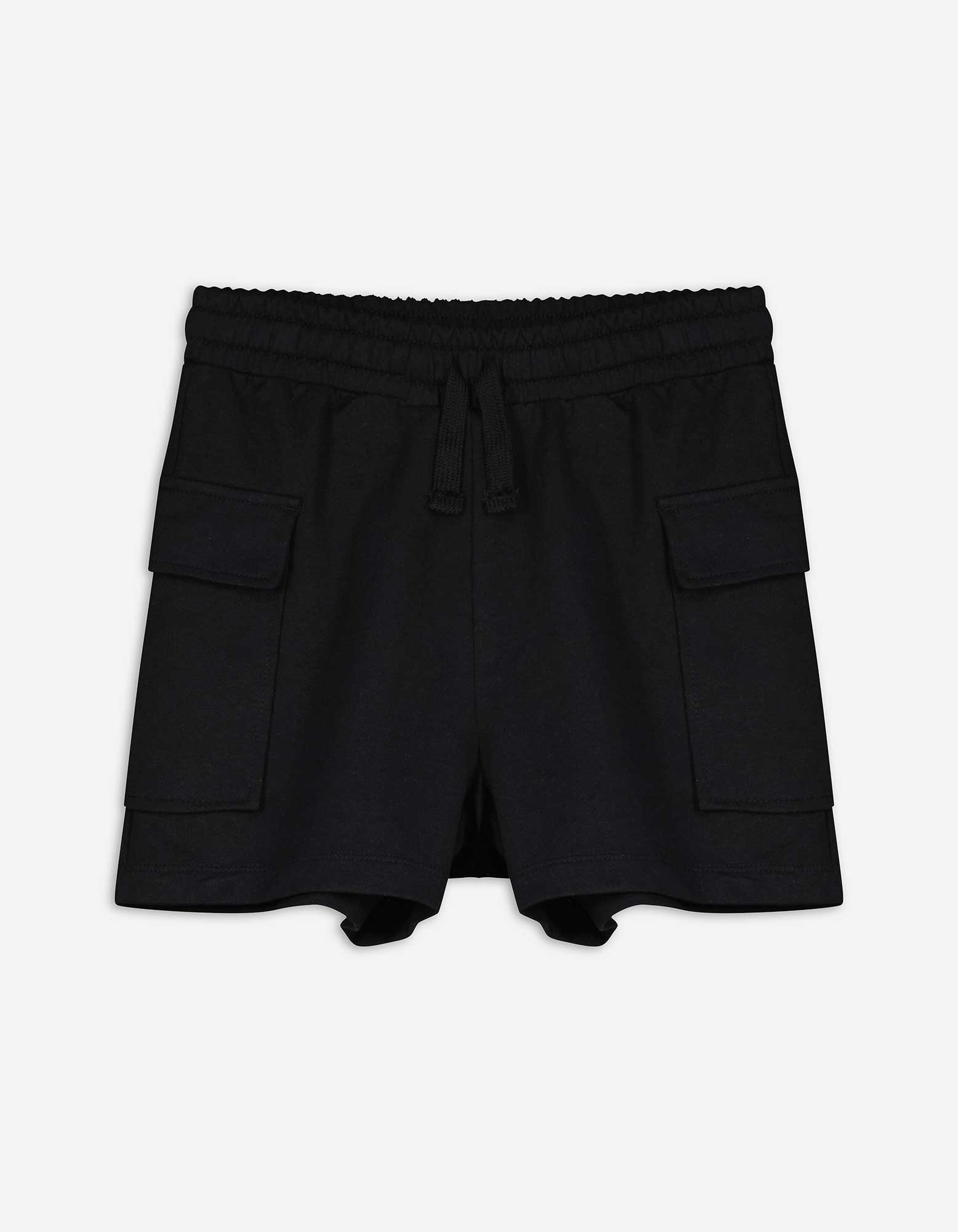 Cargoshorts - Sweat - schwarz