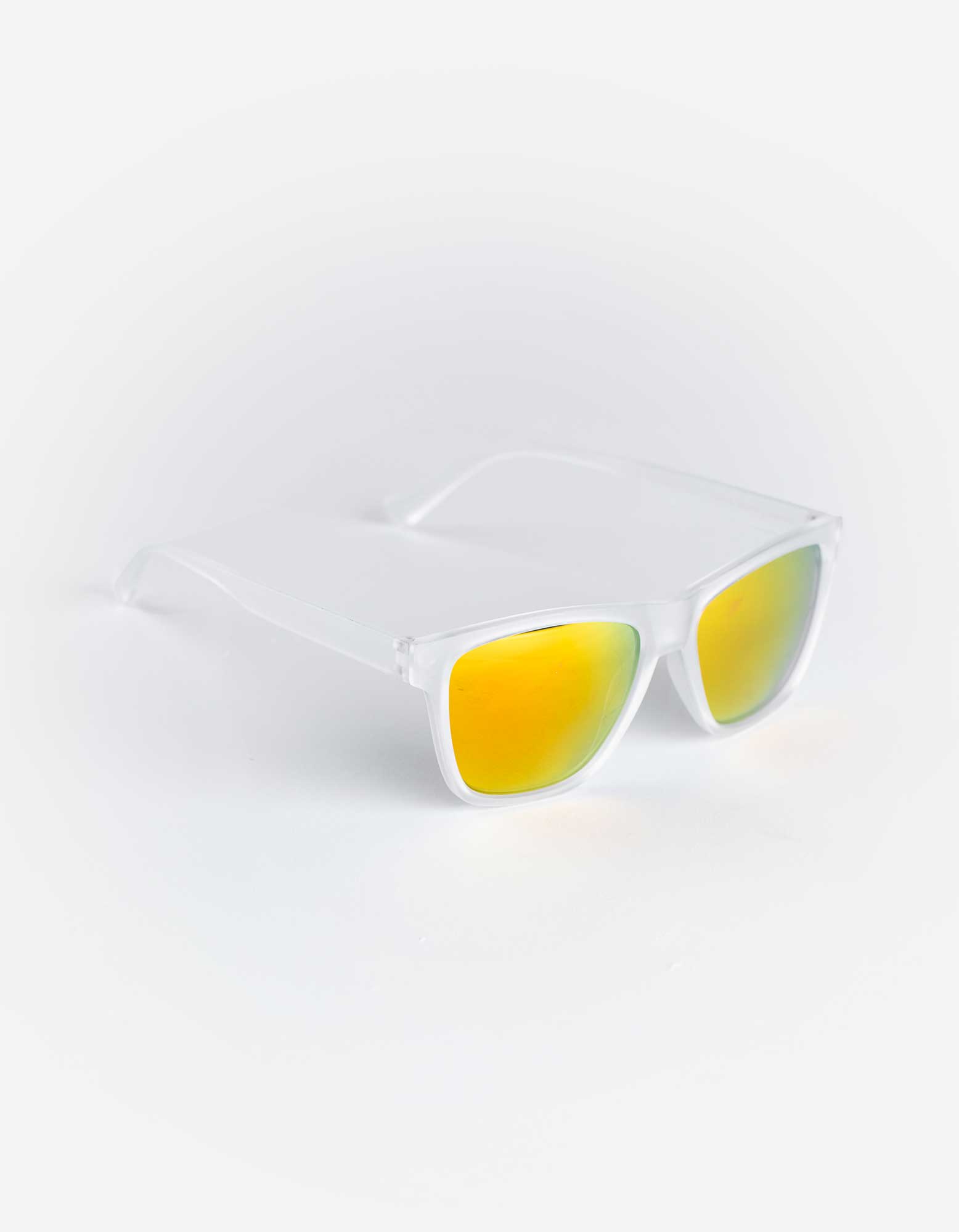 Sonnenbrille - einfarbig - orange