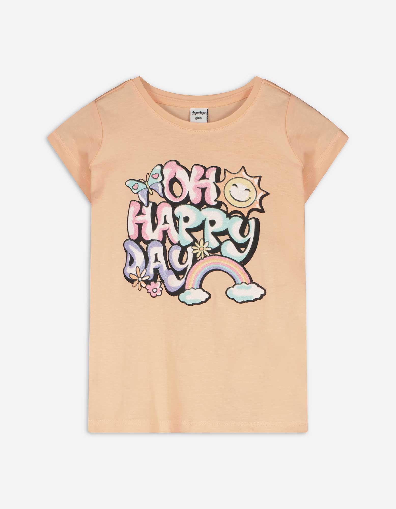T-Shirt - Print - orange