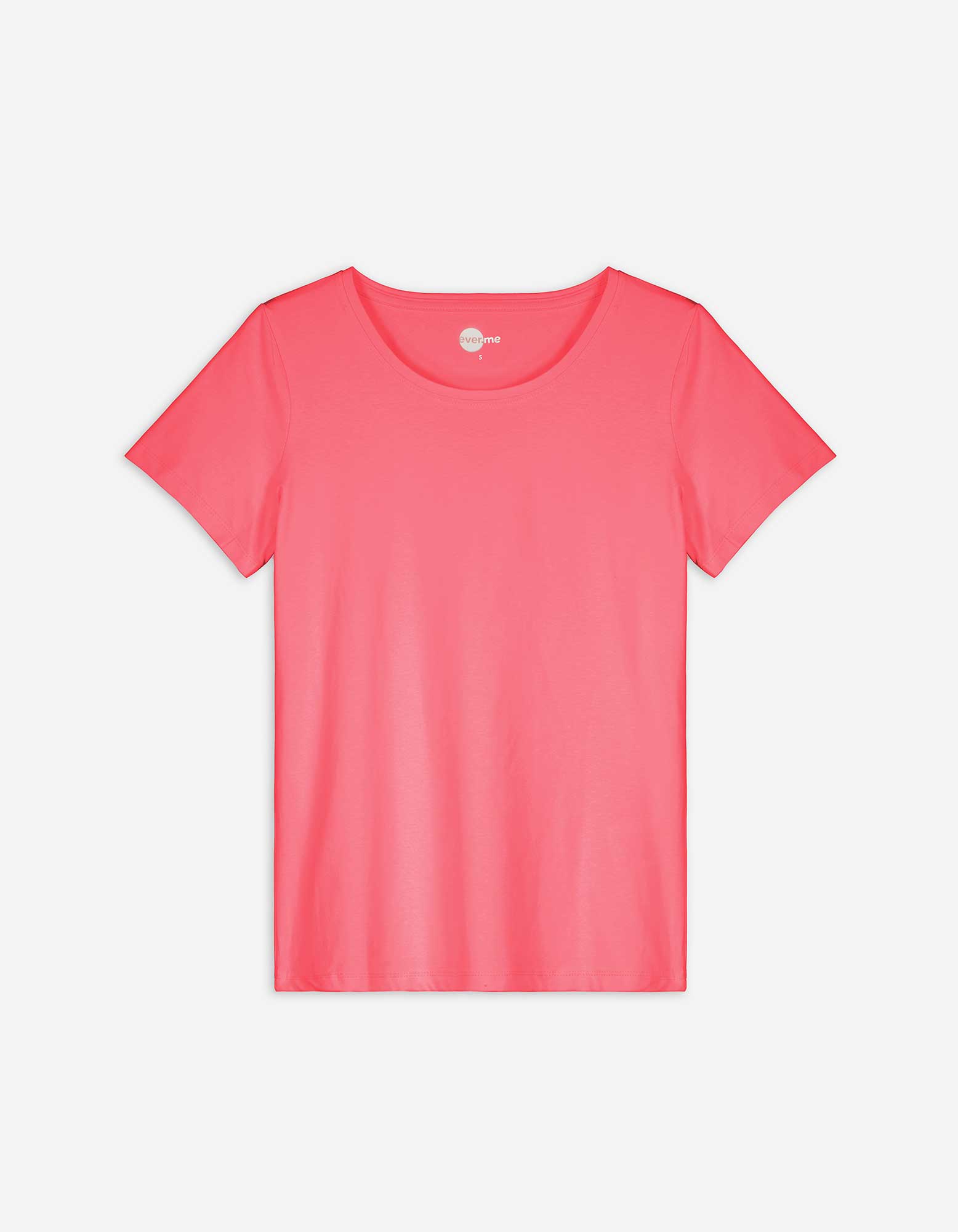 T-Shirt - Stretchanteil - hellrot
