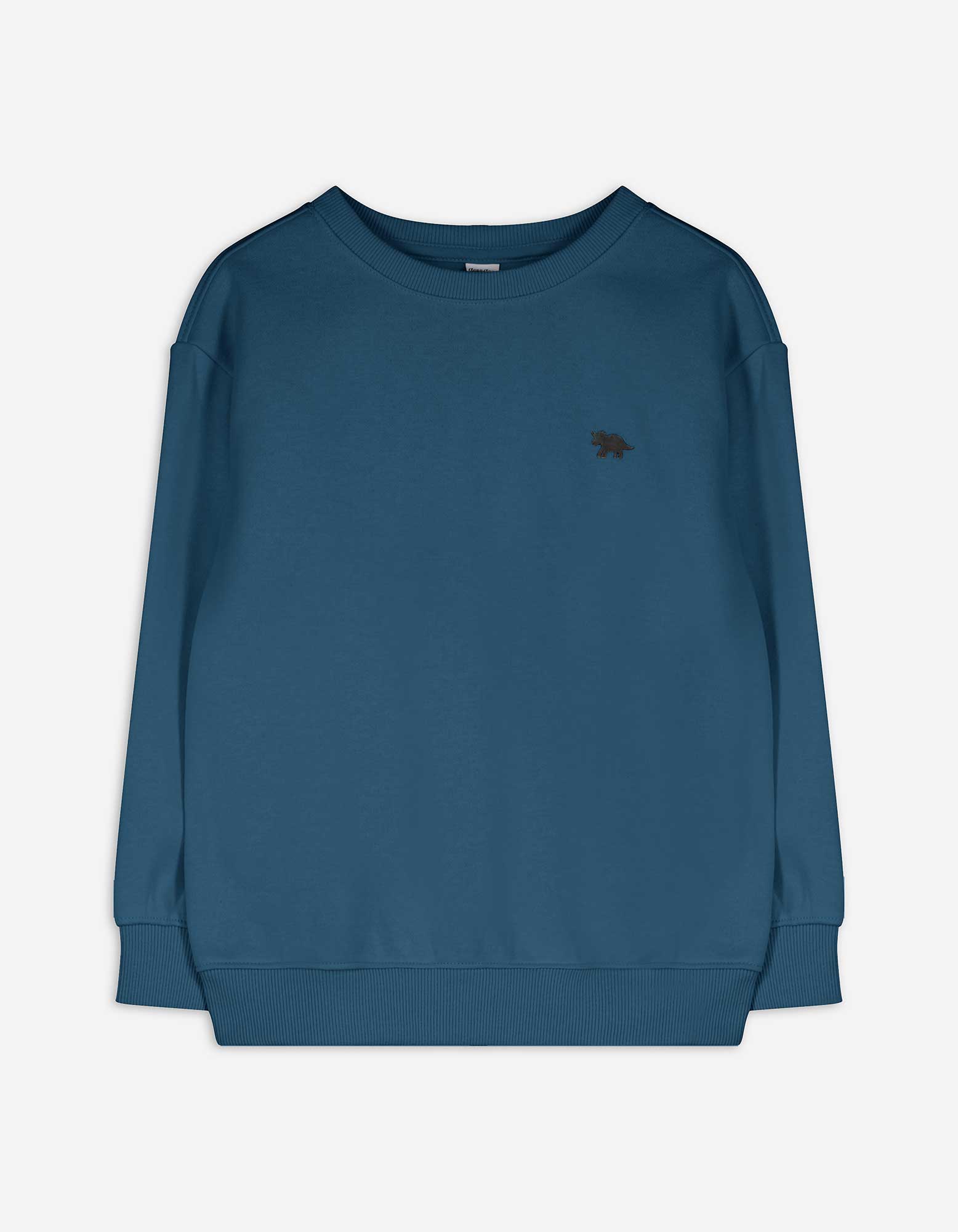 Sweatshirt - einfarbig - dunkelblau